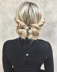 Quick And Easy Hairstyle For When You Need To Look Nicce D Two Low Buns For Long Hair Easy Updos Fun Hairstyles Hair Twist Sac Stilleri Sac Uzun Sac