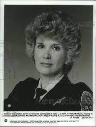 1988 Press Photo Barbara Bosson plays as a police head in "Hooperman"
