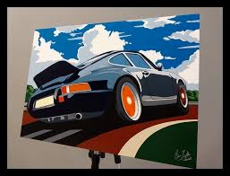 Car Paintings Porsche