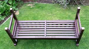 How to restore wooden garden bench. Repairing Rotten Garden Seat Legs Helpful Colin