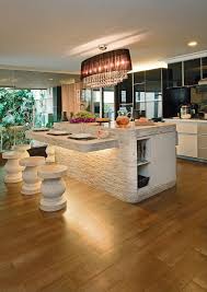 Trendy bar stools make for some cool seating. 125 Awesome Kitchen Island Design Ideas Digsdigs