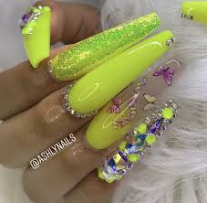 3d butterfly purple green nail art decal stickers decoration accessories xf3328 | ebay Neon Green Coffin Nails Diy Acrylic Nails Neon Glitter Nails Acrylic Nails Coffin Short