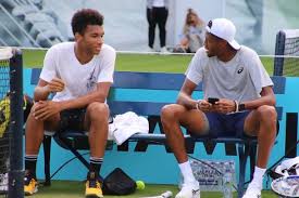6'4″ felix auger aliassime, was born in montreal, quebec in canada on august 8, 2000. Un Apprentissage En Accelere Pour Felix Auger Aliassime Alors Qu Il Evolue Sur Gazon Rds Ca
