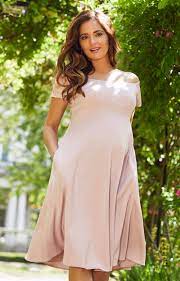 One less stress with our new range of maternity clothes! Aria Maternity Dress Mellow Rose Pink Maternity Wedding Dresses Evening Wear And Party Clothes By Tiffany Rose It