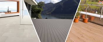 Perfekt für terrasse, balkon, bad oder poolbereich! Terrassenfliesen Vs Terrassendielen Stein Holz Oder Wpc Nutzen Bricoflor Blog