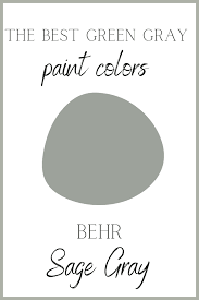 Gray Green Paint Colors Lantern Lane