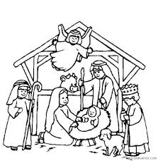 Jesus was said to be a jewish teacher from. Nativity Coloring Pages Birth Of Jesus Christ Coloring4free Coloring4free Com