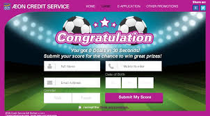 Much like any other financial institution, these requirements must also be met with full compliance for your application to be processed as your. Aeon Credit Service M Bhd Juara Bola Online Soccer Game Contest Giftout Free Giveaways Singapore Malaysia Usa Korea Worldwide