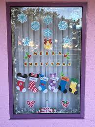 The golden and sculpted bases give a. Walt Disney World Window Decorations Disney Christmas Decorations Disney World Christmas Mickey Mouse Christmas