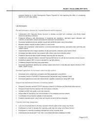 experienced quality control chemist resume