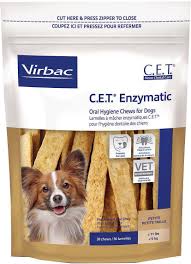 Virbac C E T Enzymatic Oral Hygiene Dog Chews Petite