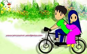 Dapatkan karakter kartun muslimah disini, insya allah update setiap hari. Gambar Kartun Muslimah Romantis Berpasangan Nusagates