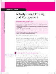 Activity based costing is an accounting methodology used for assigning accurately the extent of resources consumed and overhead costs incurred definition of activity based costing. Activity Based Costing By Faculty Of Management And Economics Issuu