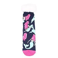 Mermaid Sherpa Lined Socks By Simply Southern At Amazon