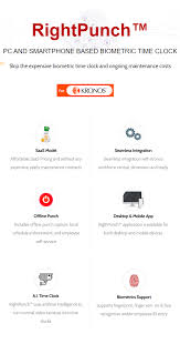 Rightpunch Biometric Timeclock In 2020 Biometrics Time Clock Biometric Authentication