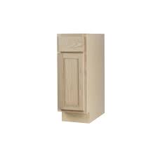 You can use the filters on the left to search for the specific oak cabinets whether you are looking for pantry, base, wall, sink base or. Continental Cabinets 15 In W X 34 5 In H X 24 In D Unfinished Oak Door And Drawer Base Stock Cabinet In The Stock Kitchen Cabinets Department At Lowes Com