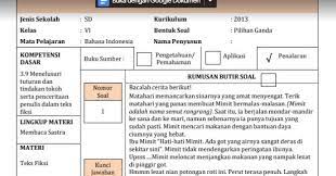 Cara membaca jangka sorong dengan mudah dan contoh isengnulis. Contoh Soal Hots Jenjang Sd Mata Pelajaran Bahasa Indonesia Sekolahdasar Net