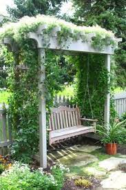 And there's always space for one more plant! Cozy Outdoor Swing Ideas Diy Garden Swing Garden Swing Garden Design