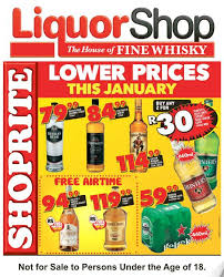 Kzn Shoprite Liquorshop Promotions 25 Jan 2016 07 Feb 2016 Black Friday Specials Catalogues Deals Promotions Sale