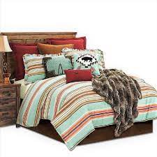 Maybe you would like to learn more about one of these? Turquoise Serape Comforter Set Southwestern Comforters And Comforter Sets By Your Western Decor Houzz