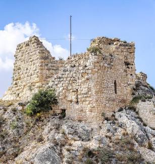 Beaufort Castle (Qalaat al-Shaqif), Lebanon, AI generated