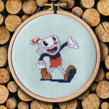 Want to discover art related to modern_cross_stitch? Cuphead Video Game Fan Art Character Counted Cross Stitch Etsy In 2021 Modern Cross Stitch Patterns Cross Stitch Patterns Cross Stitch