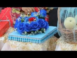 Amacam ari ni,, sihat ker.,. Gubahan Hantaran Simple Bekas Cincin Youtube