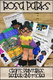 Everything You Need For Teaching About Rosa Parks Activities Crafts Worksheets Reader Poem Also Incl In 2020 Black History Poems Rosa Parks Rosa Parks Activities