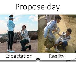 Valentine's day ये सब शादी के पहले के चोंचले है. Propose Day Funny Images Funny Whatsapp Status Images