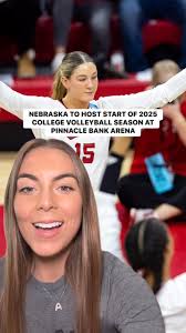 The 2025 college volleyball season begins Aug. 22-24 at Pinnacle Bank Arena  with an eight-team field playing six total matches. #Huskers  #ncaavolleyball #HuskerNation #Nebraska #collegevolleyball