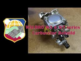 walbro wa wt series carburetor rebuild repair clean carb