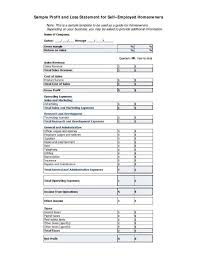 Sample Financial Statement Small Business And Small Business Administration Personal Financial St In 2020 Profit And Loss Statement Statement Template Income Statement