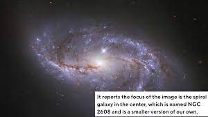 Meet ngc 2608, a barred spiral galaxy about 93 million light years away, in the constellation cancer. Nasa Reveals A Surprise In Hubble Image Video Dailymotion