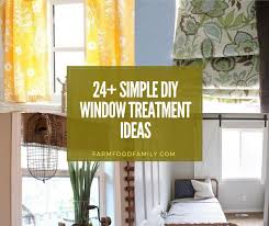 Living room bay windows with white curtains. 24 Best Diy Window Treatment Ideas To Decorate Any Room For 2021