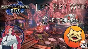 Let's Play With Cartwoman (Monster Hunter Meme Italia) - Monster Hunter  Rise - YouTube