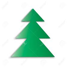 Maybe you would like to learn more about one of these? Green Christmas Tree Soft Shadow On White Background Cut Out Of Paper Royalty Free Cliparts Vectors And Stock Illustration Image 111675580