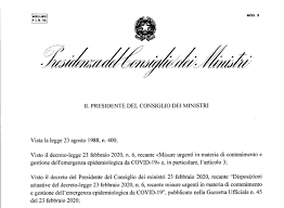 Per alcune categorie il 2 settembre 2020 è intervenuta la decadenza della possibilità di chiedere la prestazione. Nuovo Decreto Per L Emergenza Coronavirus Dpcm Del 4 Marzo 2020 Fnp Cisl Lombardia