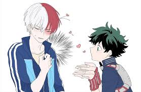 Todoroki Shouto Midoriya Izuku Hero My Hero Academia Shouto Anime