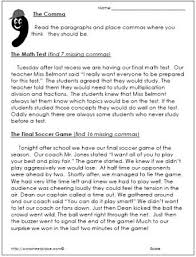 Comma Worksheet Paragraphs Paragraph Writing Worksheets Paragraph Worksheets School Worksheets