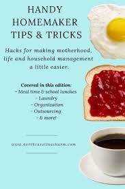 Old fashioned homemakers had many skills that have been lost. Homemaker Tips Meal Time Laundry Organization Outsourcing More Carolina Charm