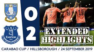 Ramsdale, baldock, stevens, basham, egan, robinson, ampadu, fleck, lundstram, mcgoldrick. Extended Carabao Cup Highlights Sheff Wed 0 2 Everton Youtube