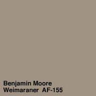 The gray undertones help to balance out the brown without looking muddy! This Benjamin Moore S Weimaraner It S A Velvety Gray With Brown Undertones Tha Bedroom Paint Colors Master Brown Paint Colors Benjamin Moore Paint Colors Gray