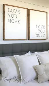 ： does not apply： type: Bedroom Wall Decor Love You More Love You Most Wood Sign Farmhouse Bedroom Decor Framed Sign Woman Bedroom Farmhouse Bedroom Decor Wall Decor Bedroom
