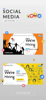 Social Media Job Posting On Behance In 2021 Social Media Jobs Job Posting Social Media
