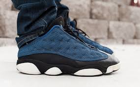 Leather Jordan 13 Black And Blue Jordan 13 Low Navy Metallic Silver Black Carolina Blue Metallic Silver And Black Sneakers Sneakers Nike