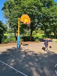 Basketball is played by two teams of five players on a 28mx15m court with players looking to score by shooting the ball into a basket. Basketball Courts In Munich Courts Of The World