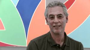 Visitors talk about Frank Stella's Flin Flon VIII