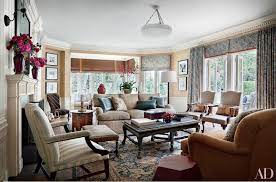 5 Bold Examples Of Originality By Ferguson Shamamian Architects Hollywood Living Room Traditional Living Room Architectural Digest