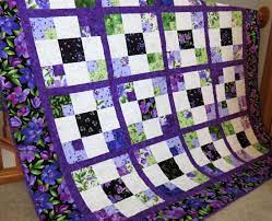 Quilt For Sale Handmade Throw For Sale Purple Blanket Lap Flower Quilts Quilts Bright Quilts