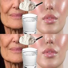 Face lift with natural collagen! At 70 years, Wrinkles disappear in 3  minutes!🌟Skin care Must express something to keep getting my recipes....  Thank you😍 Recipe in (c.o.m.m.e.n.t ).